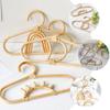 Zerodeko Beige Rattan Baby Clothes Hangers view 4