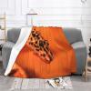 Leopard Little Gecko Multi-Size Ultra-Soft Flannel Blanket (Horizontal), Lightweight and Warm view 2