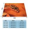 Leopard Little Gecko Multi-Size Ultra-Soft Flannel Blanket (Horizontal), Lightweight and Warm view 4