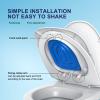 Cat Toilet Training Kit, Removable and Reusable, White/Blue view 3