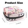 Women's Period Product Storage Pouch with Paris Design view 3