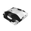 Soccer Black Multi-Size Ultra-Soft Flannel Blanket view 3