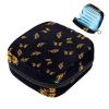 Monarch Menstrual Pad Storage Bag with Butterfly Pattern view 1