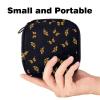 Monarch Menstrual Pad Storage Bag with Butterfly Pattern view 2