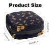 Monarch Menstrual Pad Storage Bag with Butterfly Pattern view 3