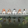 Cute Fishing Cat Statue Ornament view 3