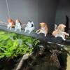 Cute Fishing Cat Statue Ornament view 4