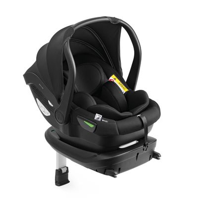 Hauck Drive N Care i-Size Infant Car Seat Set (40–87 cm) with ISOFIX Base and Newborn Insert – Black
