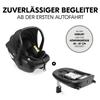 Hauck Drive N Care i-Size Infant Car Seat Set (40–87 cm) with ISOFIX Base and Newborn Insert – Black view 2