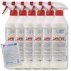 DEWEPRO Set: SANIT Ultra-Strength Cleaner DU3000 (3013), 6 x 750 mL, incl. 1 DEWEPRO SingleScrubs view 1