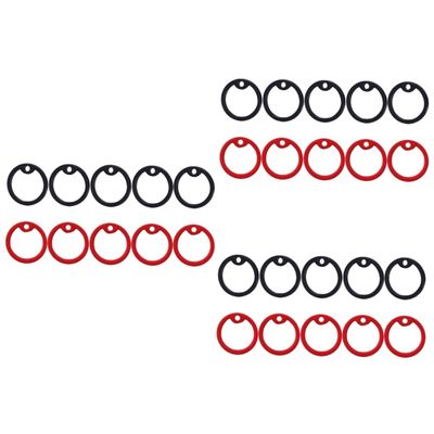 Mipcase 30-Piece Dog Tag Silencers and Protectors for Small and Large Dogs