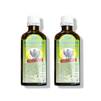 110 Herbal Oil – Strong and Revitalizing for Body and Mind