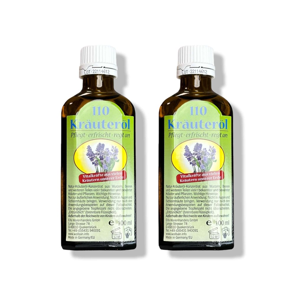 110 Herbal Oil – Strong and Revitalizing for Body and Mind