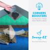 Paw Inspired PopCorner Guinea Pig Cage Liners, Washable Fleece Liner or Pet Bed Mat for Small Animals, Super-Absorbent with Reinforced Corners and Waterproof Bottom view 2
