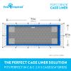 Paw Inspired PopCorner Guinea Pig Cage Liners, Washable Fleece Liner or Pet Bed Mat for Small Animals, Super-Absorbent with Reinforced Corners and Waterproof Bottom view 4