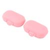 TOPINCN Medical Case, Large Capacity, Easy to Clean, Safe, 4 Compartments, 7-Piece Travel Medicine Organizer (Pink) view 1