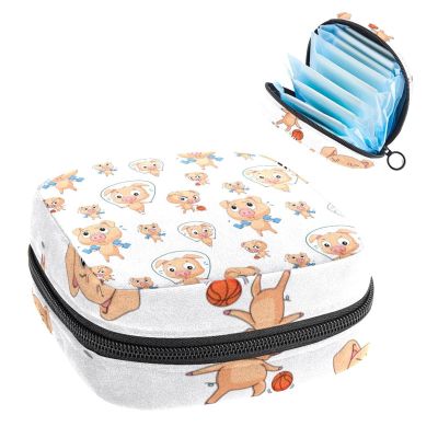 Portable Menstrual Product Storage Bag with Zipper
