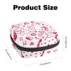 Heart-Shaped Period Product Storage Bag with Zipper view 2