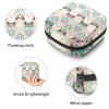 Women's Sanitary Pad Storage Bag, Portable Owl Period Pouch view 3