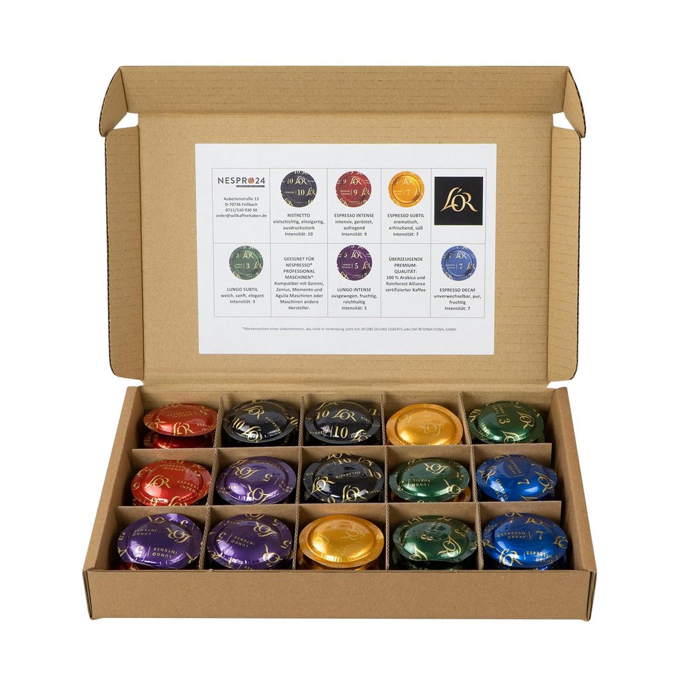 LOR Tasting Box, 45 Capsules, 270 g