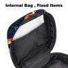 Cute Fox Pattern Sanitary Pad and Menstrual Cup Storage Bag with Zipper view 4