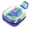 Menstrual Pad Bag with Zipper for Women and Girls, Cute Unicorn view 1