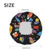 Reusable Galaxy Shower Cap with Stretchable Edge view 2