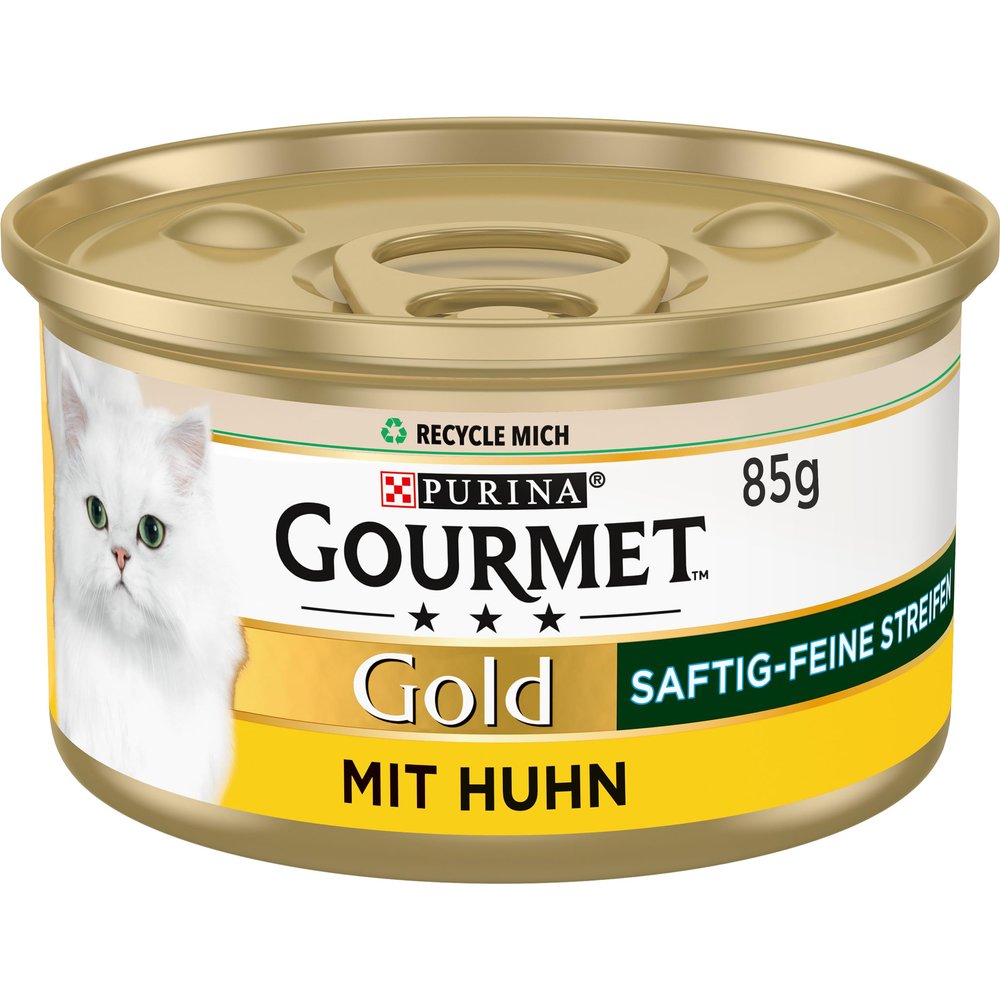 GOURMET Gold Tender Strips with Chicken, 12 x 85 g