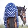 START Stars Horse Fly Sheet, Breathable Summer Insect Protection, Navy/White, 155 cm view 2