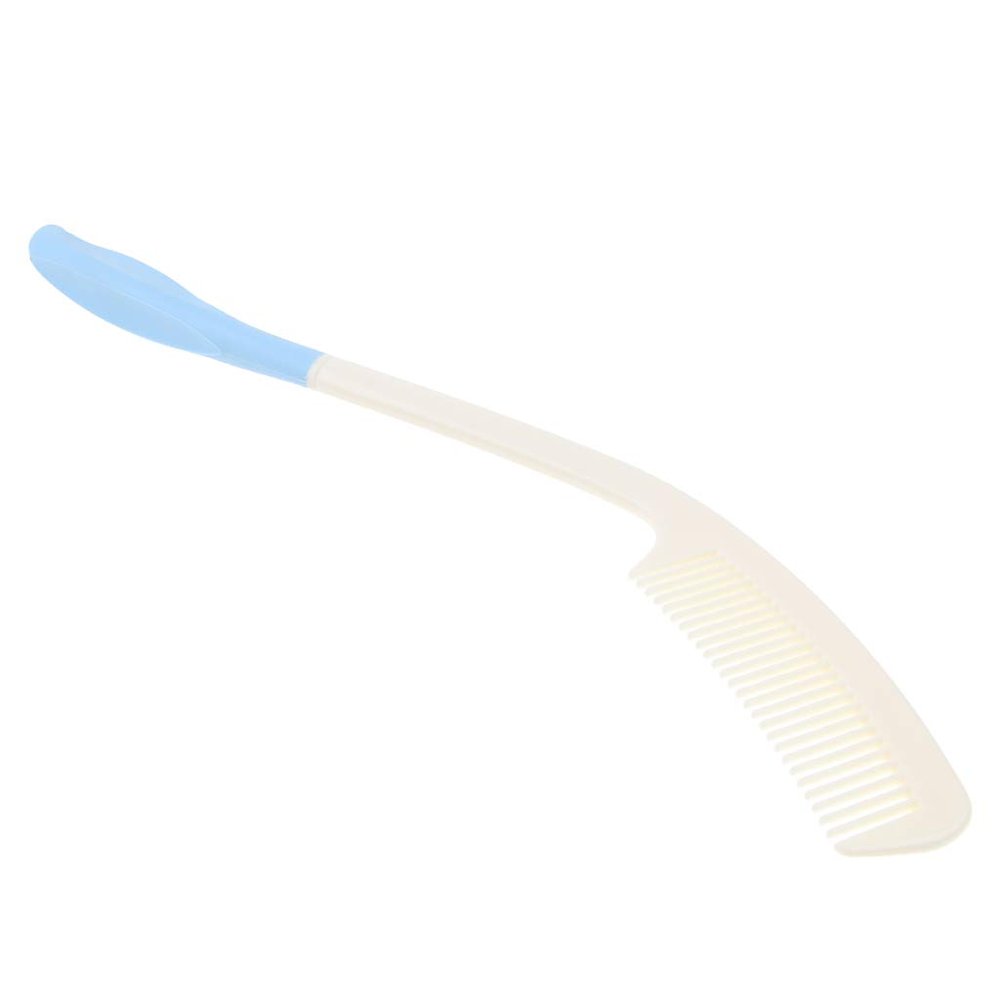 Jojomis Long-Reach Plastic Hand Brush for Adults with Arthritis