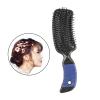 Jojomis S-Shaped Hair Brush with Air Cushion, Scalp Massage, Anti-Static, Purple view 3