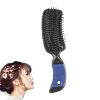 Jojomis S-Shaped Hair Brush with Air Cushion, Scalp Massage, Anti-Static, Purple view 4