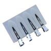 Jojomis Seamless No-Crease Hair Clips, White, 4-Pack view 2