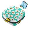 Zippered Menstrual Pouch with Cute Bee Pattern view 1