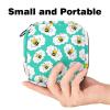 Zippered Menstrual Pouch with Cute Bee Pattern view 2
