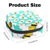 Zippered Menstrual Pouch with Cute Bee Pattern view 3