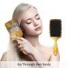 Hair Brush for Women and Girls, White Swan Paddle Brush with Air Cushion for All Hair Types view 4