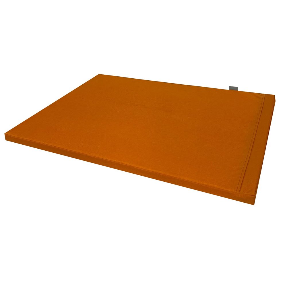 FORTISLINE Dog Bed Ibiza - Robust & Waterproof (M - 80x60 cm, 07. Orange)
