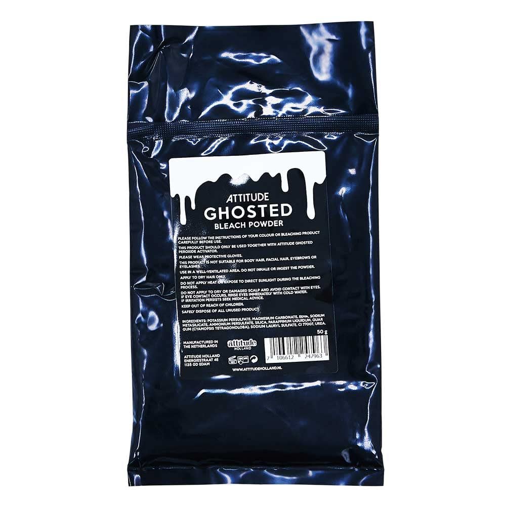 Attitude Hair Dye – Vegan, Cruelty-Free Hair Bleach – Ghosted White Bleaching Powder, 50 g
