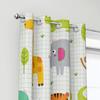 HOSIMA Forest Animal Blackout Curtains with Grommets, 2-Pack, 140 x 260 cm view 3