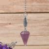 ICAMAS Crystal Pendant Flower of Life Dowsing Pendulum view 4