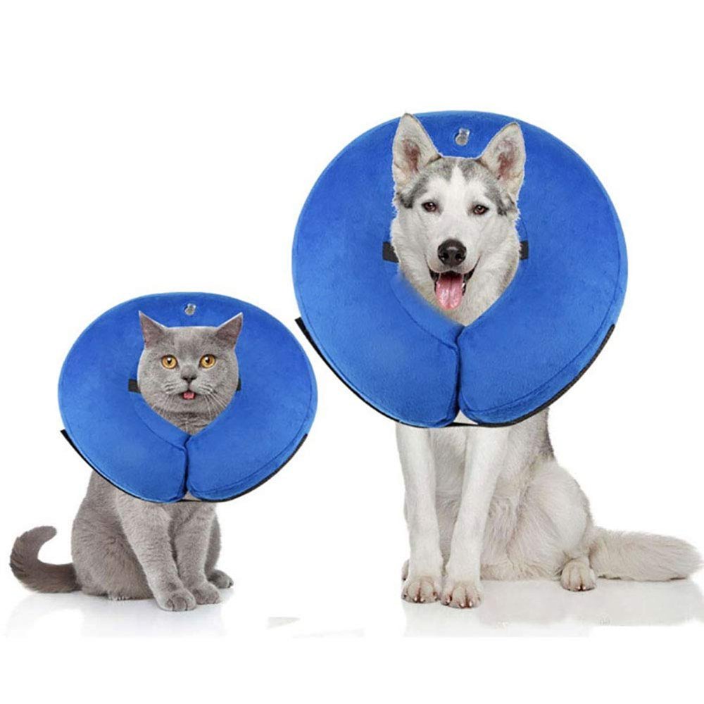 Inflatable Pet Collar for Dogs and Cats