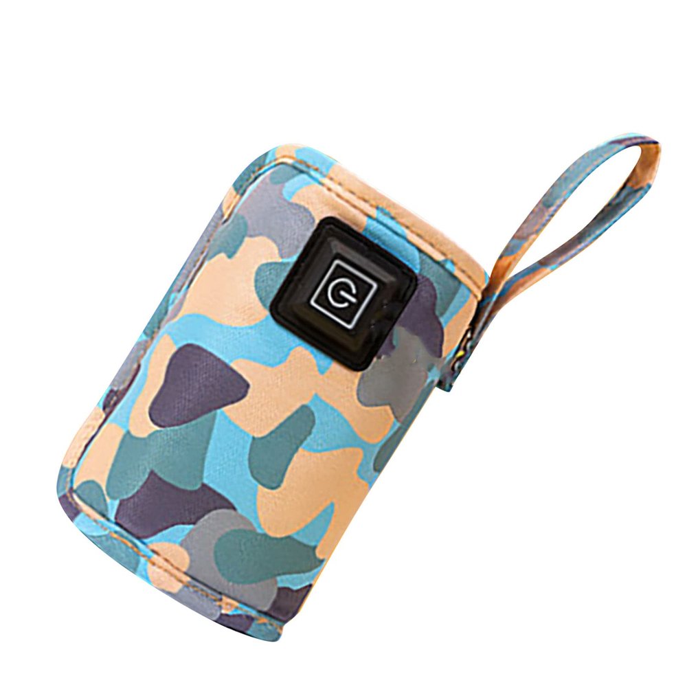 USB Milk Bottle Warmer, Lightweight, Adjustable, 5 V, 2 A (Blue)