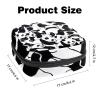 Women's Sanitary Pad Storage Bag, Black-and-White Panda Pattern view 3