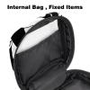 Women's Sanitary Pad Storage Bag, Black-and-White Panda Pattern view 4