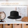Gatuida Transparent Acrylic Hat Stand, Round Design for Display view 3