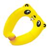 Foldable ABS Toilet Training Seat for Children, Yellow view 1
