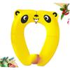 Foldable ABS Toilet Training Seat for Children, Yellow view 3