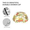 Women’s Reusable Double-Layer Waterproof Shower Cap view 4