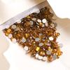 2058SS3–SS34 Topaz Non-Crystal Top Stone Nail Art Flatback Rhinestones for Nails, SS4, 1,440 Pieces view 4